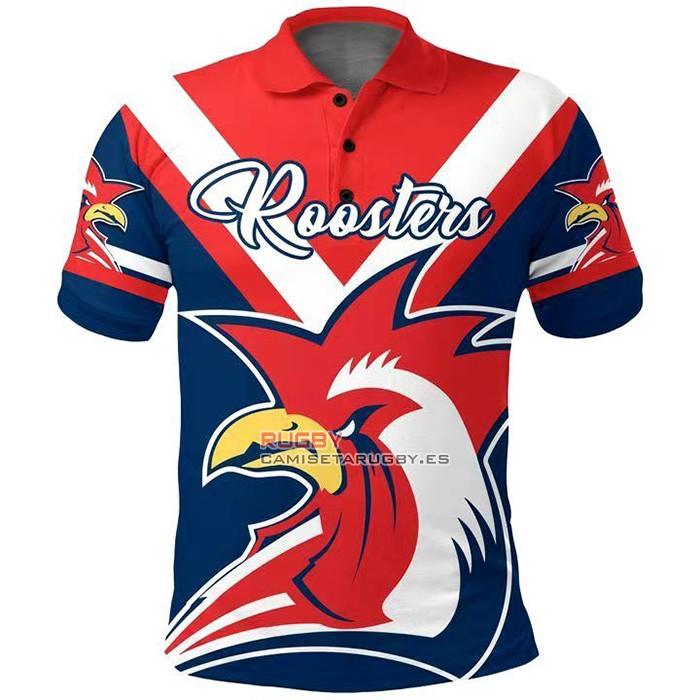 Camiseta Polo ydney Roosters Rugby 2021 Indigena